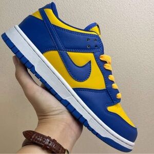 Nike  low   dunk  UCLA blue and yellow